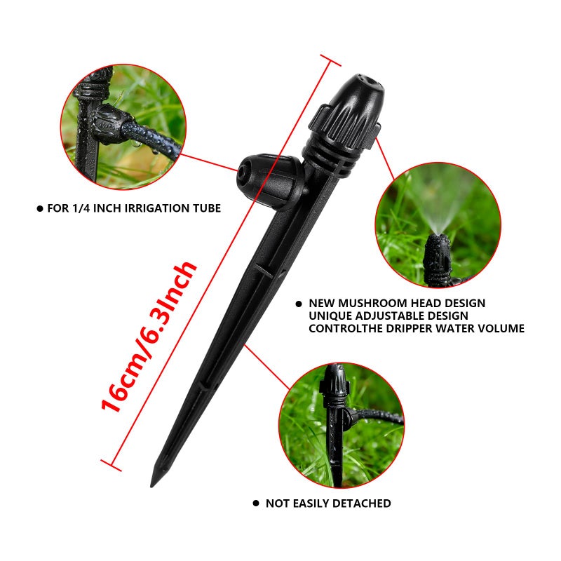 FULAIERGD 20Pcs Drip Irrigation Spray Emitters - Image 4